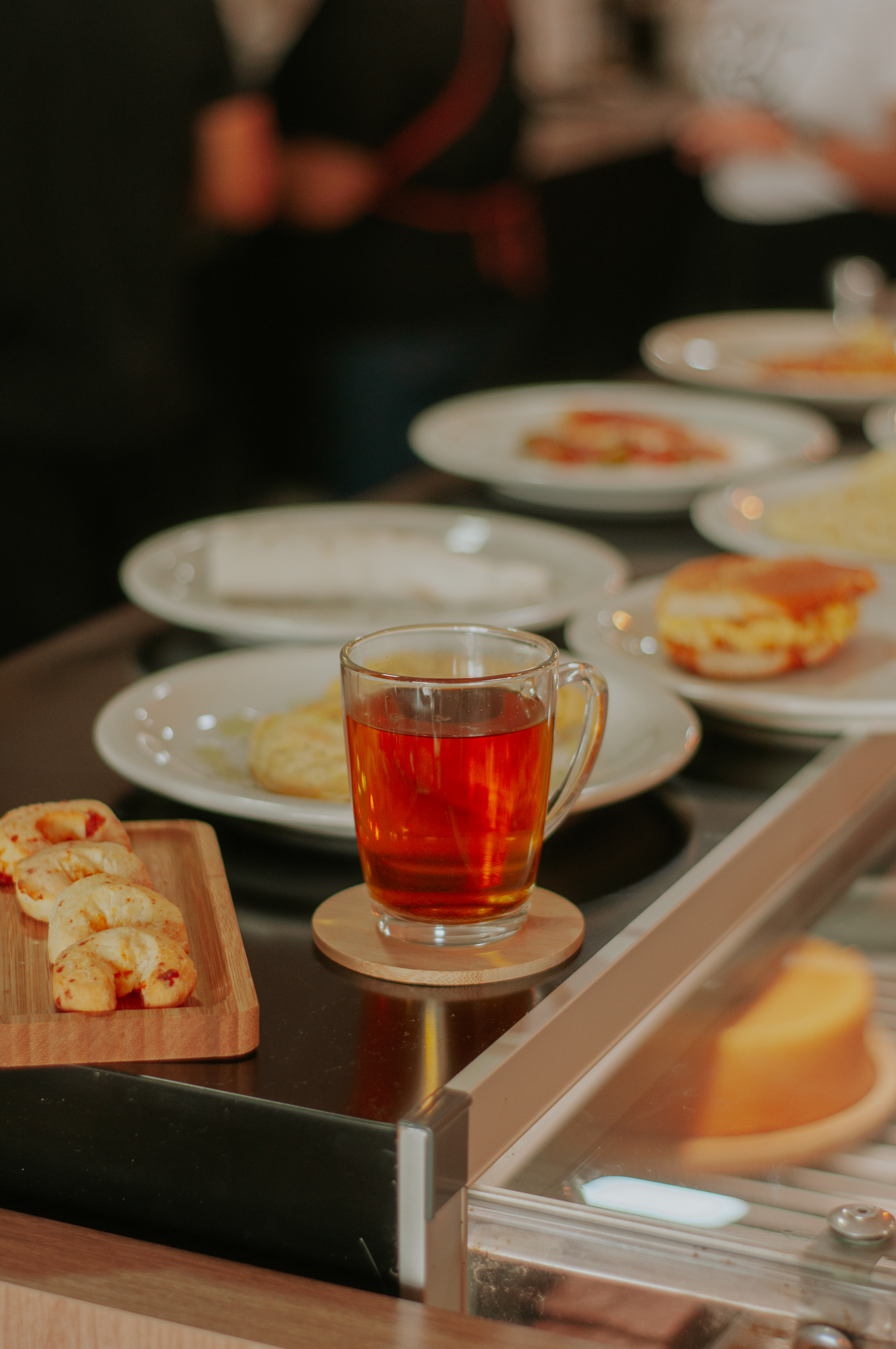 Interior do Consciencia Cafe