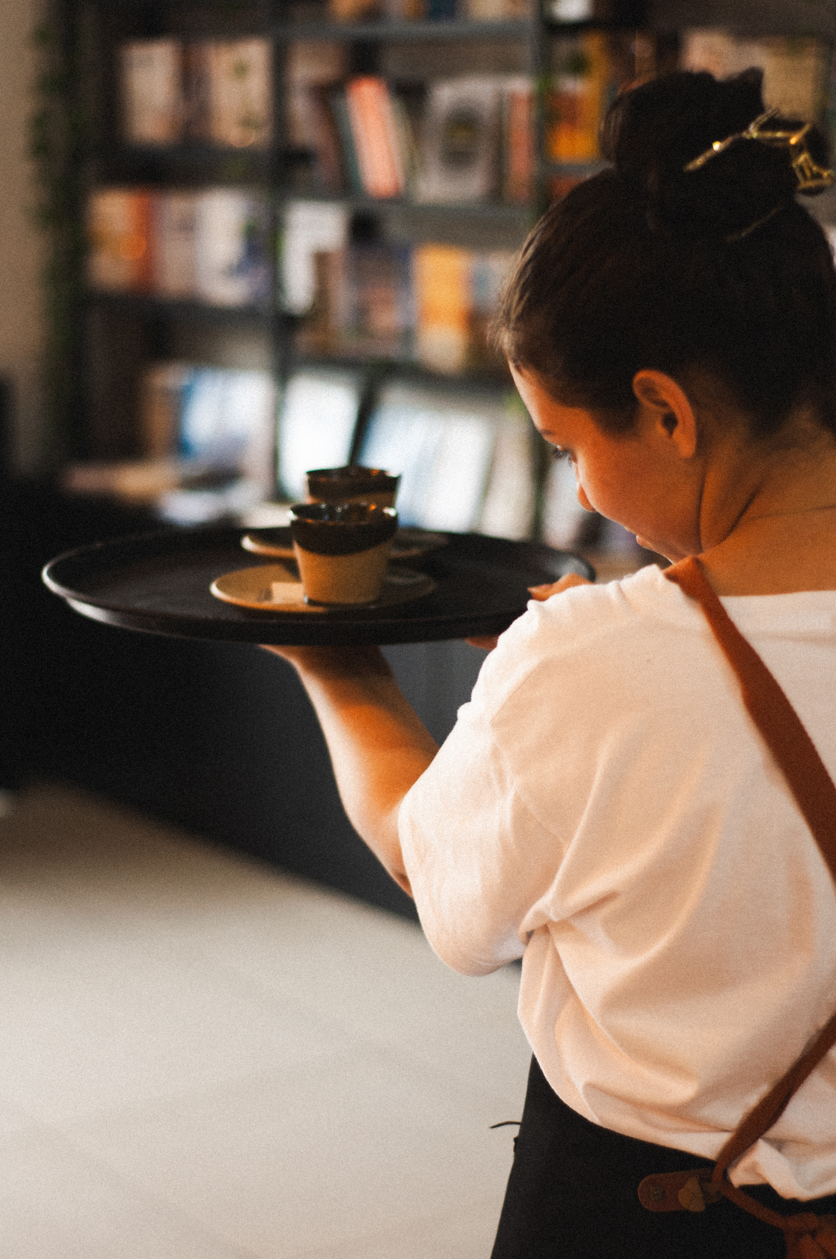 Interior do Consciencia Cafe