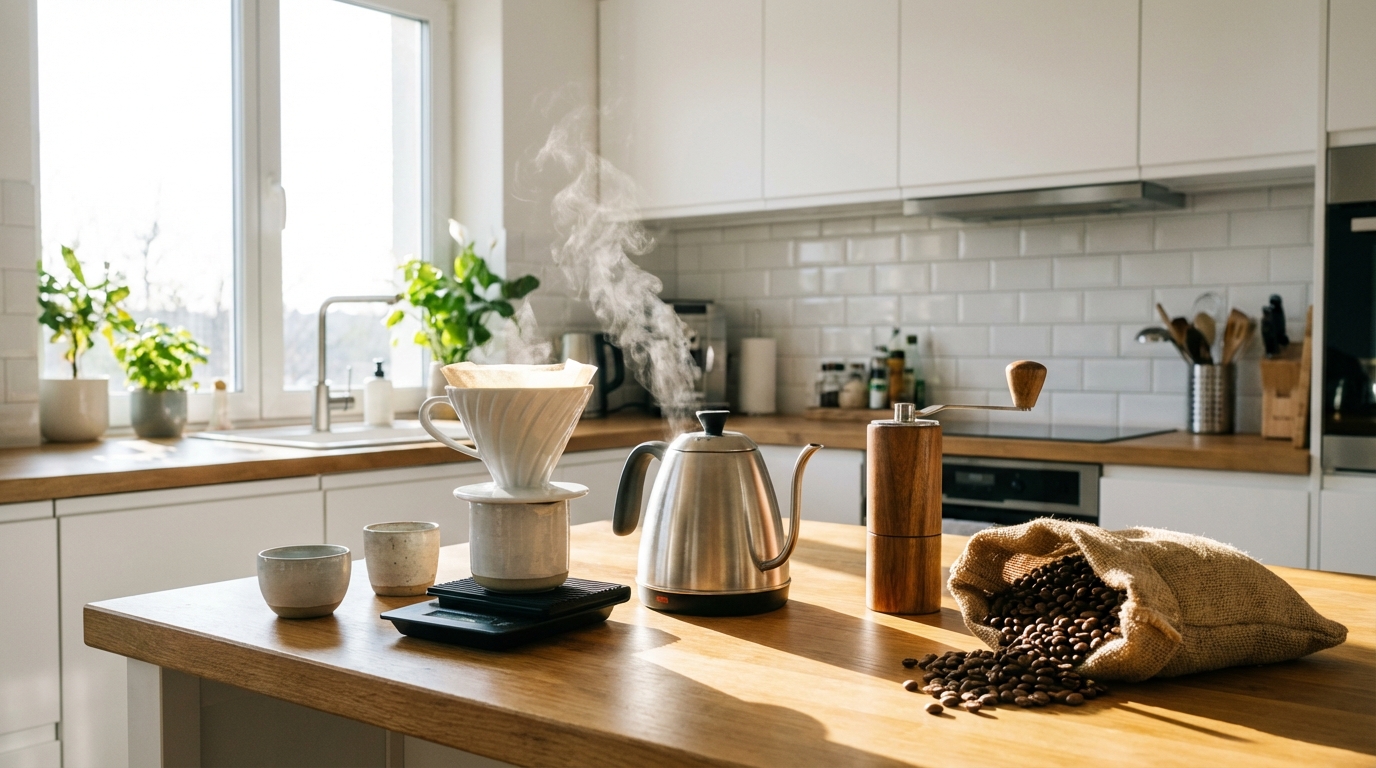 Montando sua estação de café em casa: do básico ao avançado