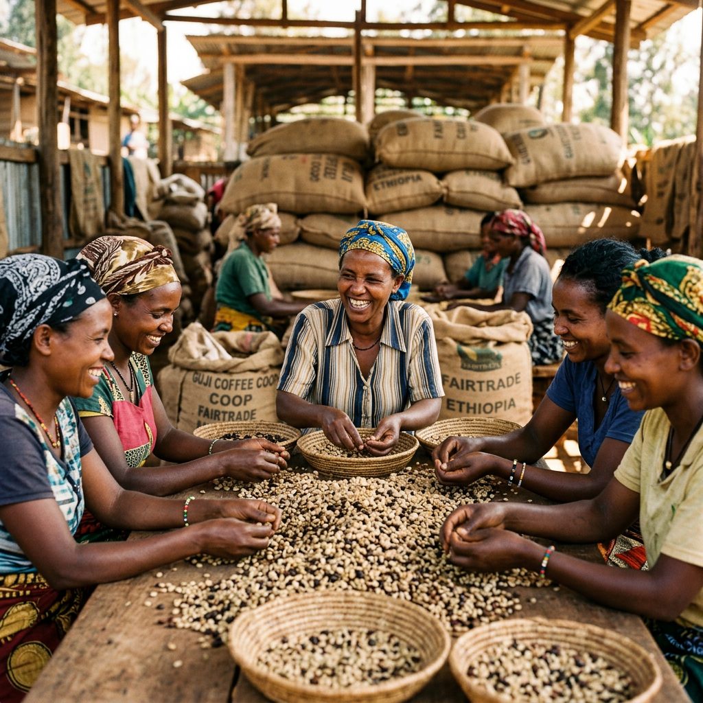 Cooperativas de café lideradas por mulheres