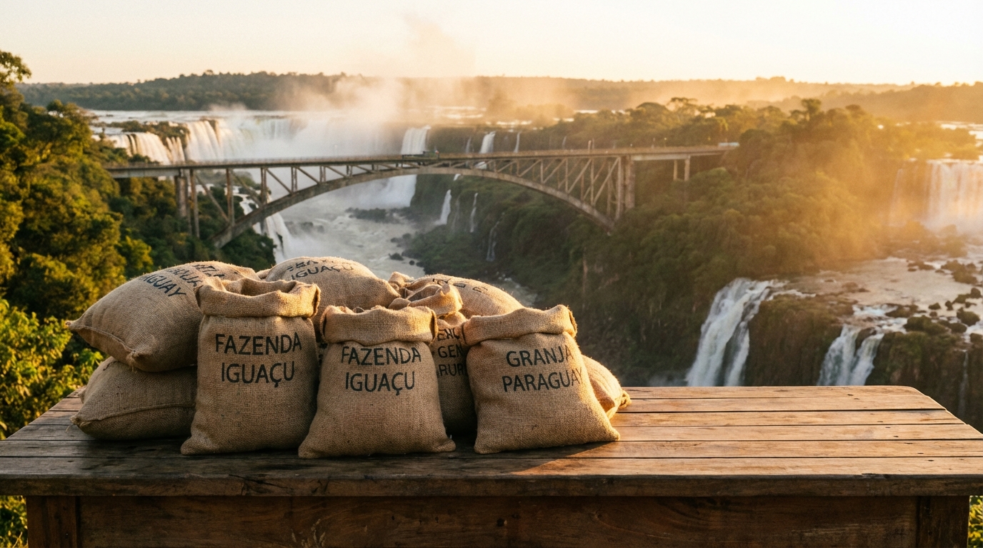 Nosso café pelo mundo: de Foz do Iguaçu à Tríplice Fronteira e além